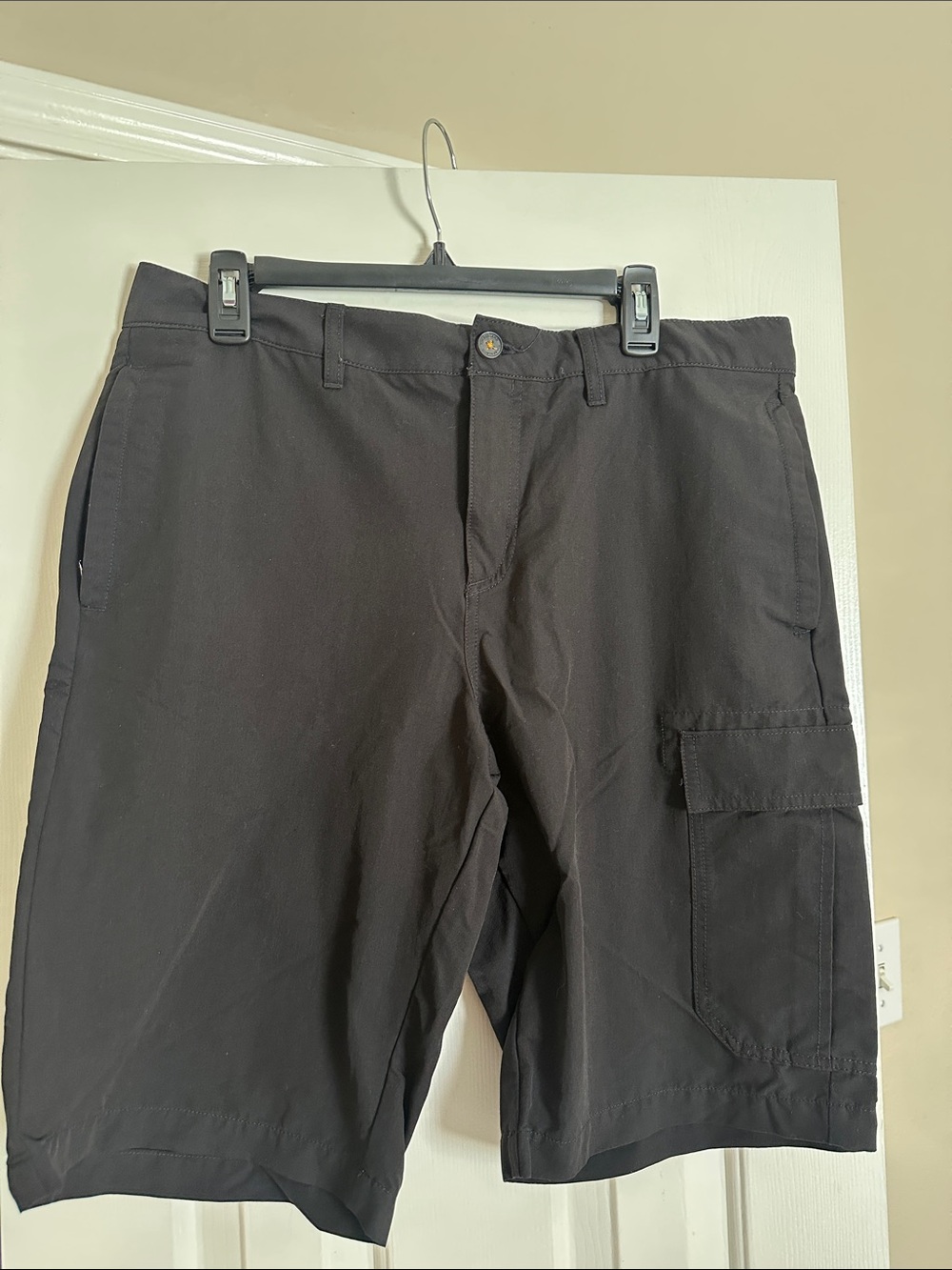 Timberland Black Cargo Shorts